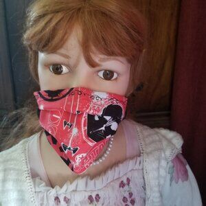 Kid Size Mask w/ Silver & Copper Filters- Darth Va